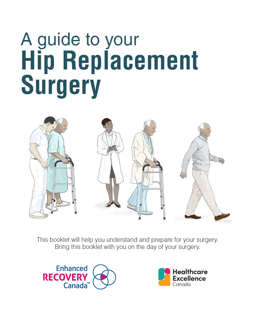 ERC Hip Replacement Surgery booklet cover