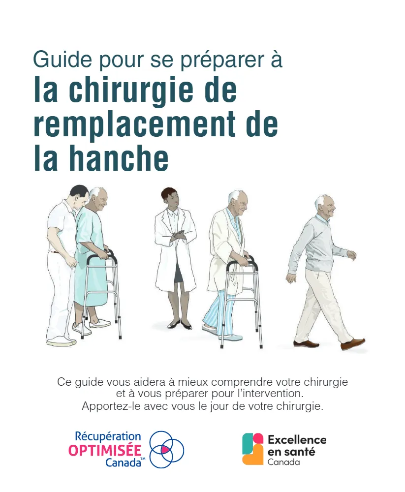 Hip Replacement Surgery FR booklet cover