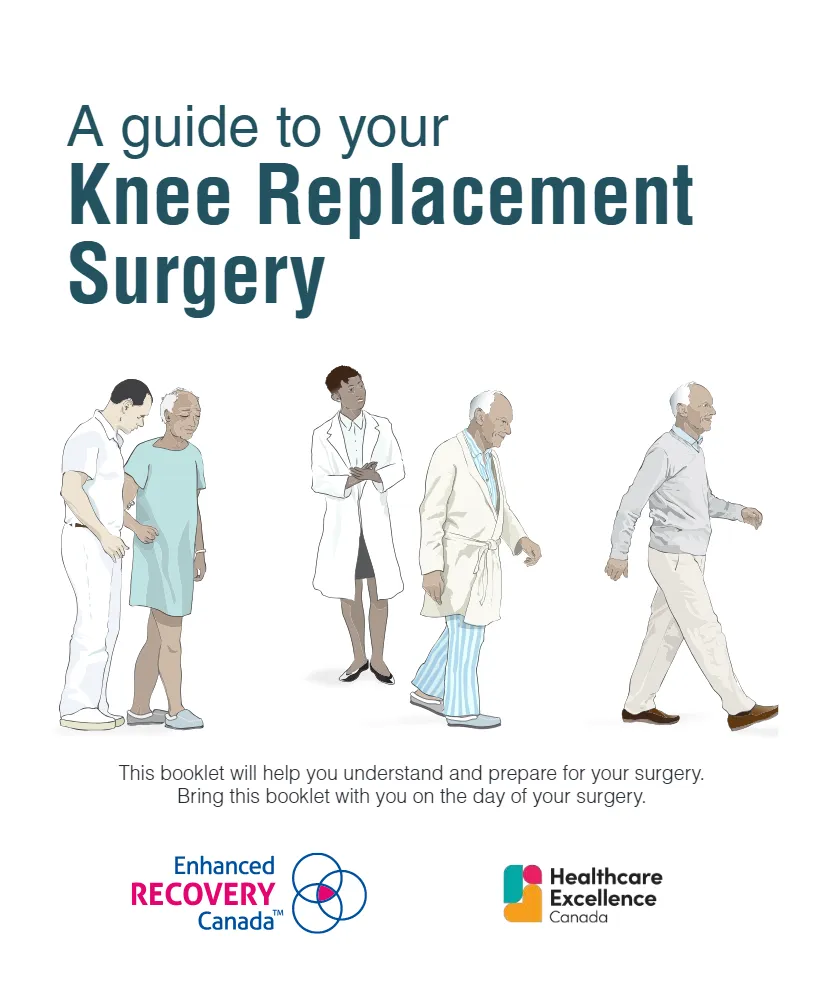 ERC Knee Replacement Surgery booklet cover