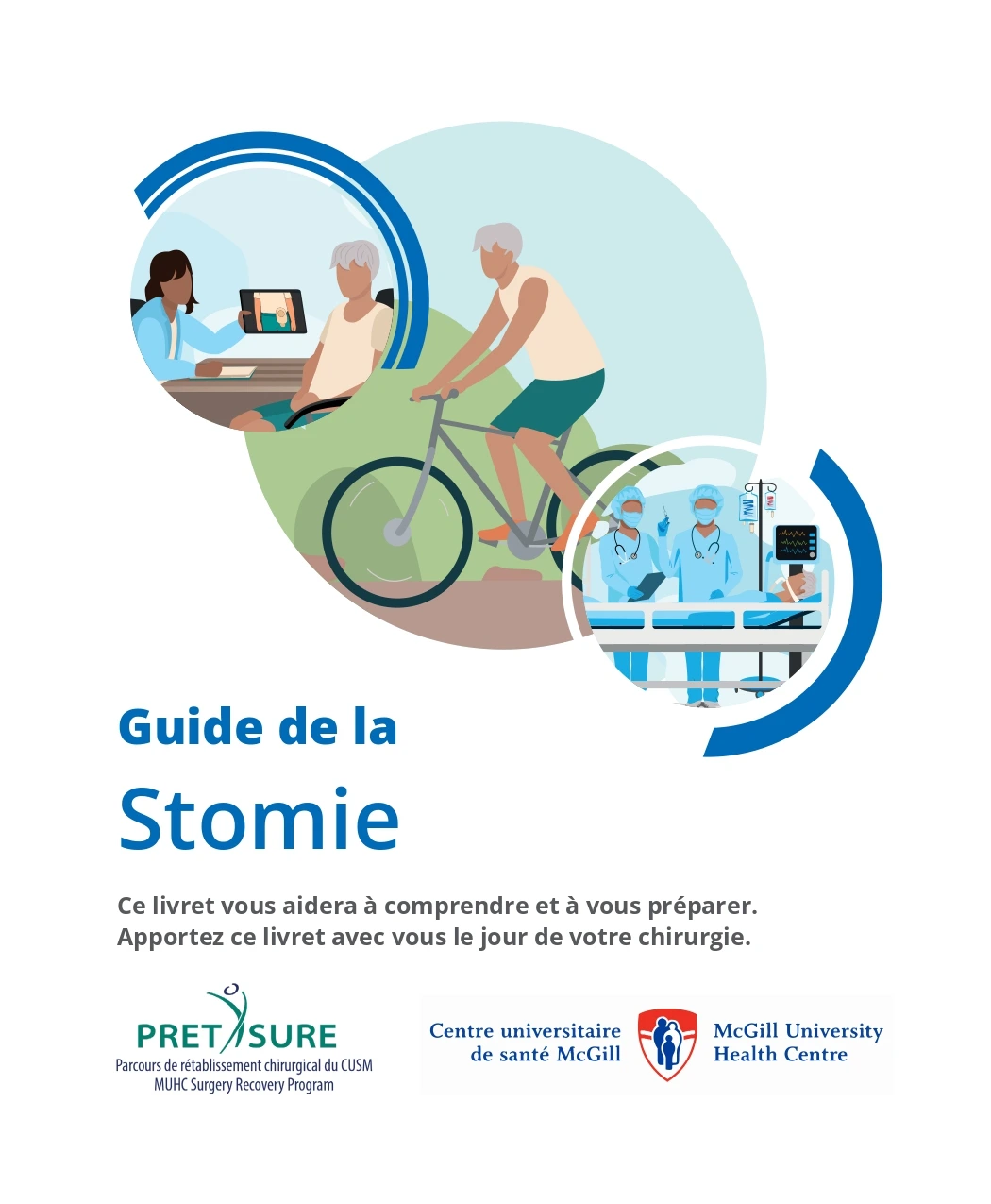A Guide to Stoma surgery and life with an ostomy booklet cover.