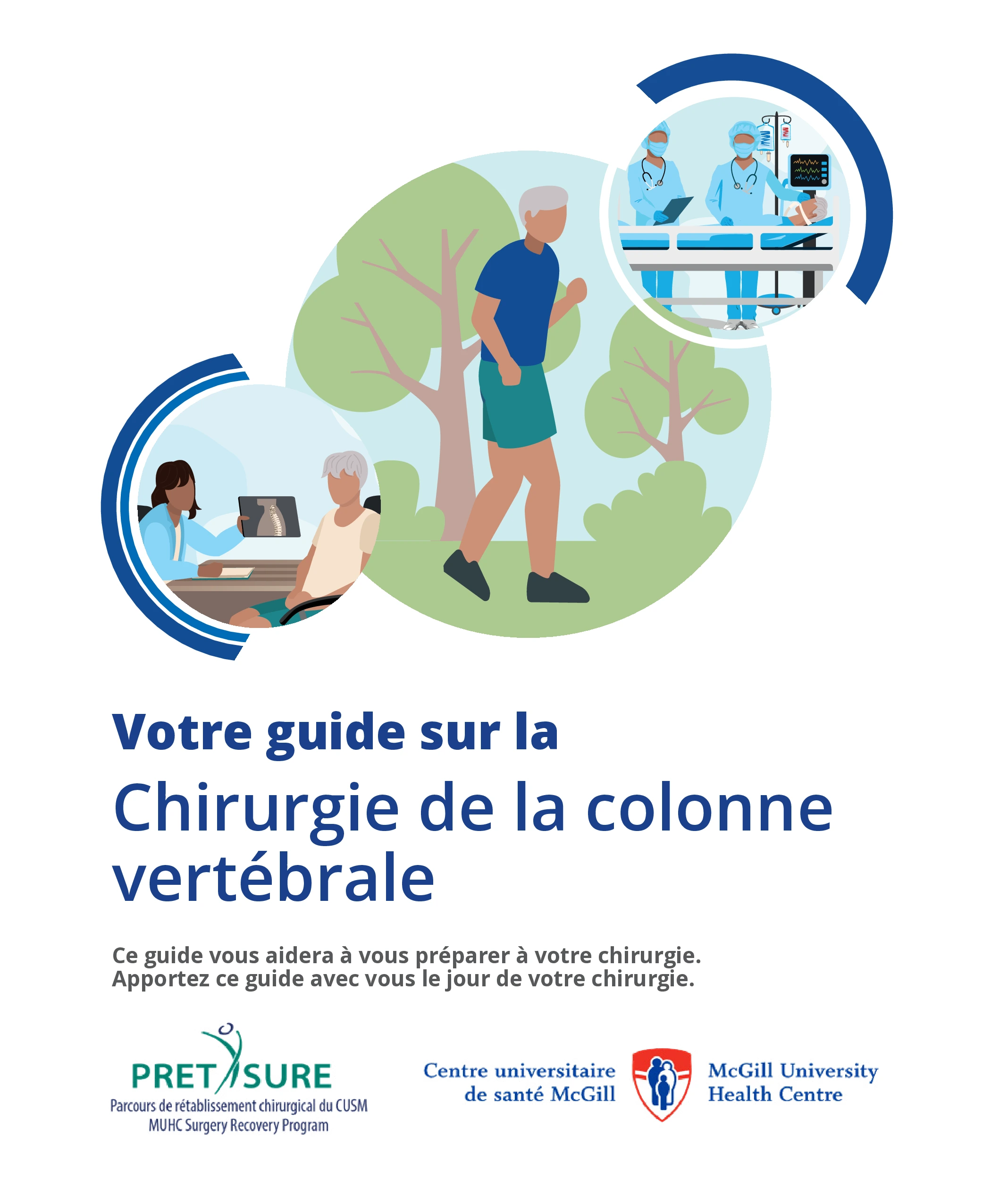 Spine surgery cover.